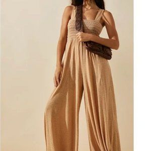 FP Beach Homecoming Jumpsuit S Free People lounge outfit